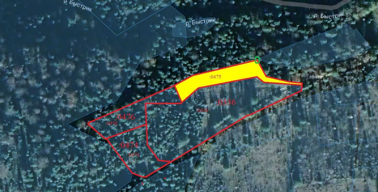 1,4 та 2,3 Га під забудову в с. Стара Гута