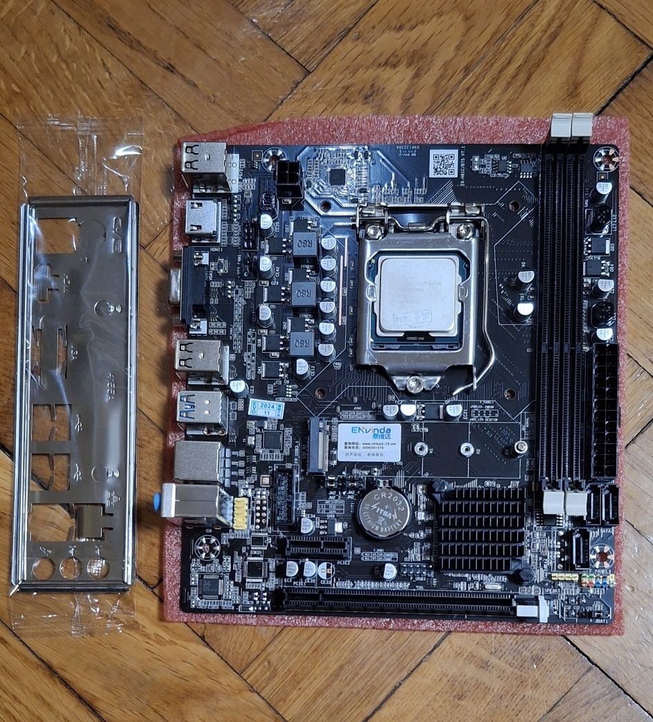Материнка B75 + CPU i5 3470