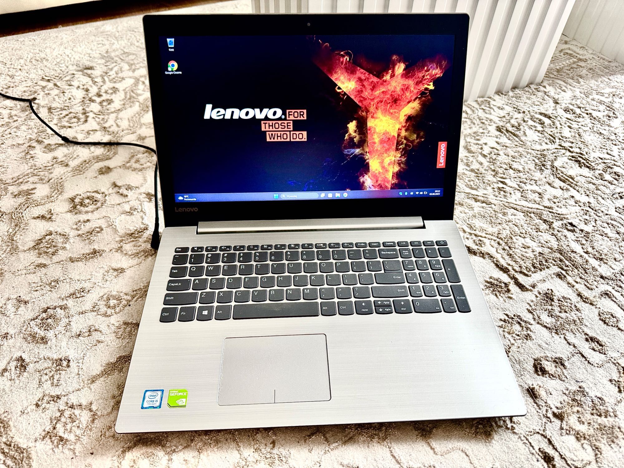 Laptop Lenovo 15,6 Cztero i5-7gen NVIDIA 12GB DDR4 SSD USB-C W11