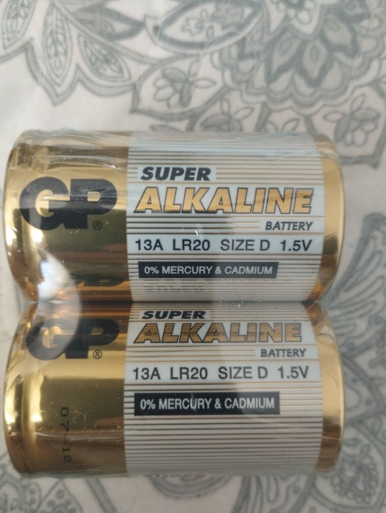 Baterie Alkaliczne, typ LR20