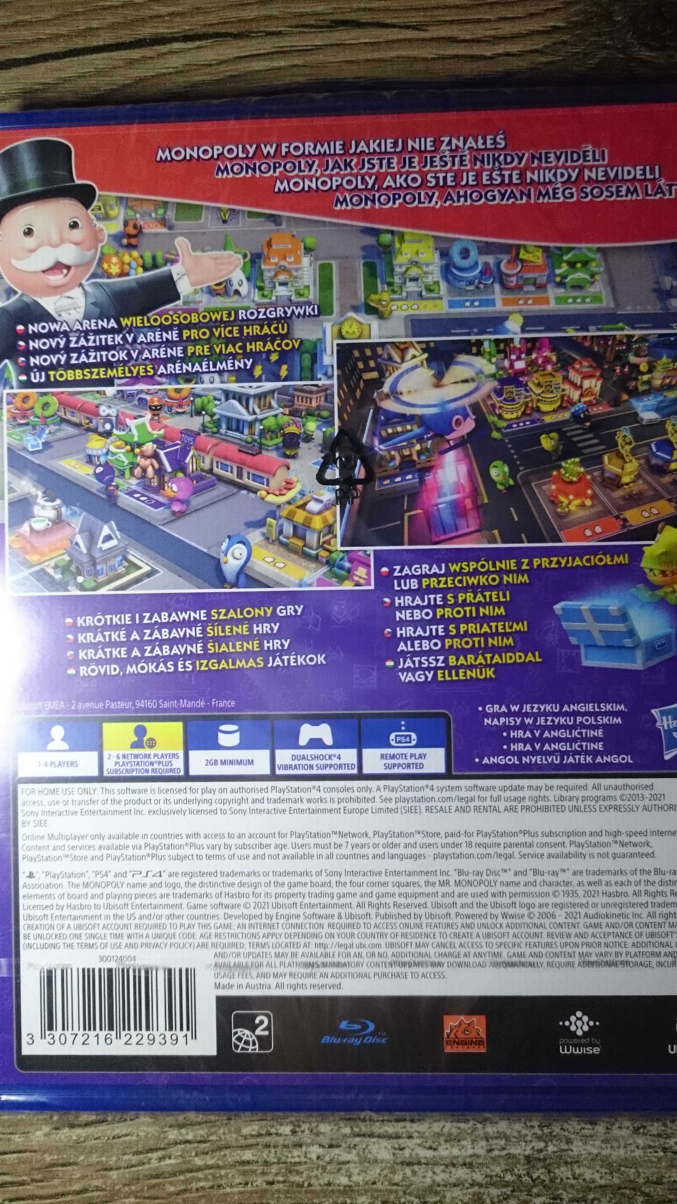 Monopoly Nowa ps4 playstation 4 monopol it takes two lego minecraft
