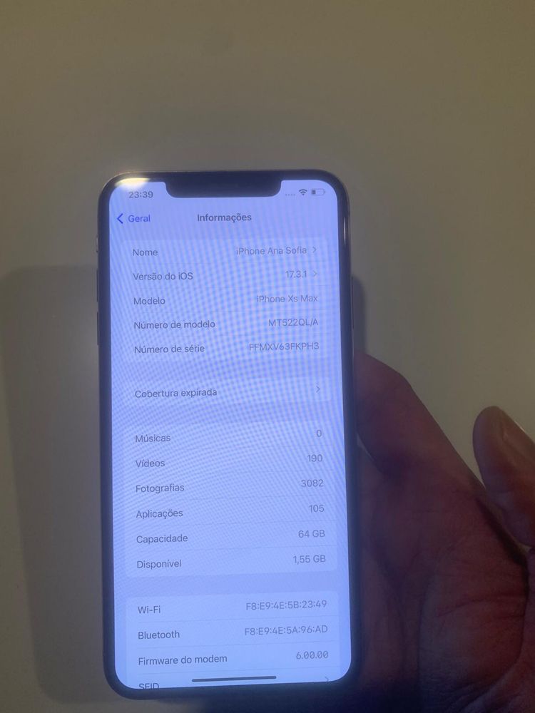 Iphone xs max 128g rose