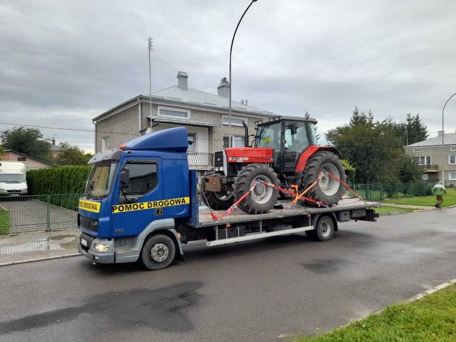 Autolaweta pomoc drogowa holowanie usługi transportowe