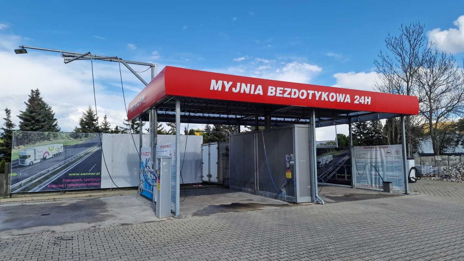 Myjnia samochodowa bezdotykowa (do demontażu), 3 stanowiska