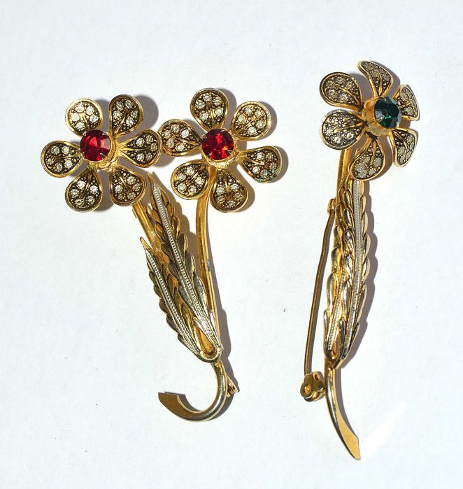 2 Broches Vintage