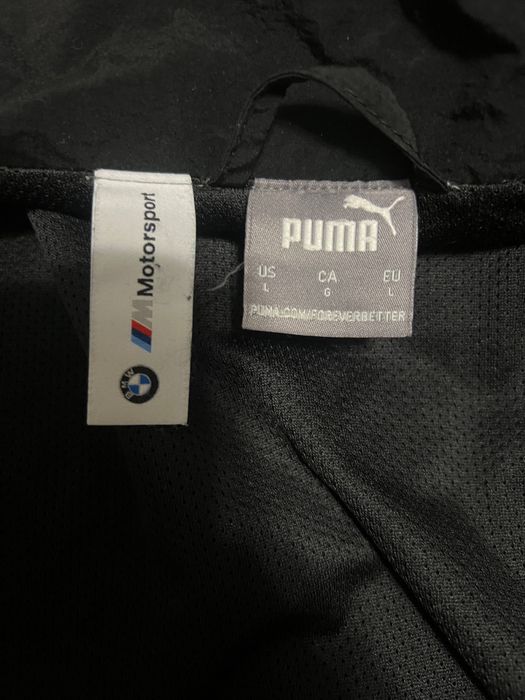 Оригінальна чоловіча вітровка Puma & BMW Motorsport !
