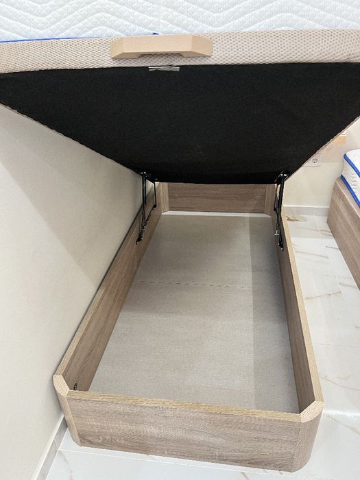 Cama baú de solteiro (Novo)