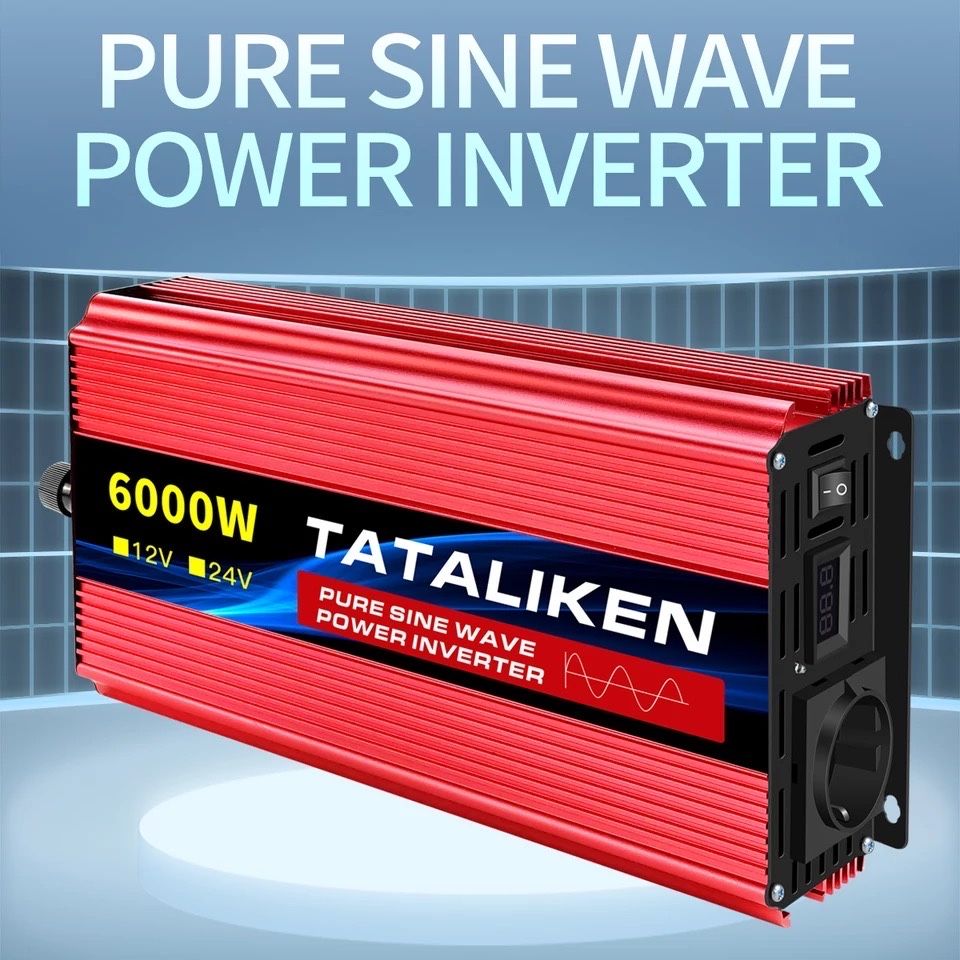 ИНВЕРТОР 220V Правильная синусоида 12V Преобразователь напряжения