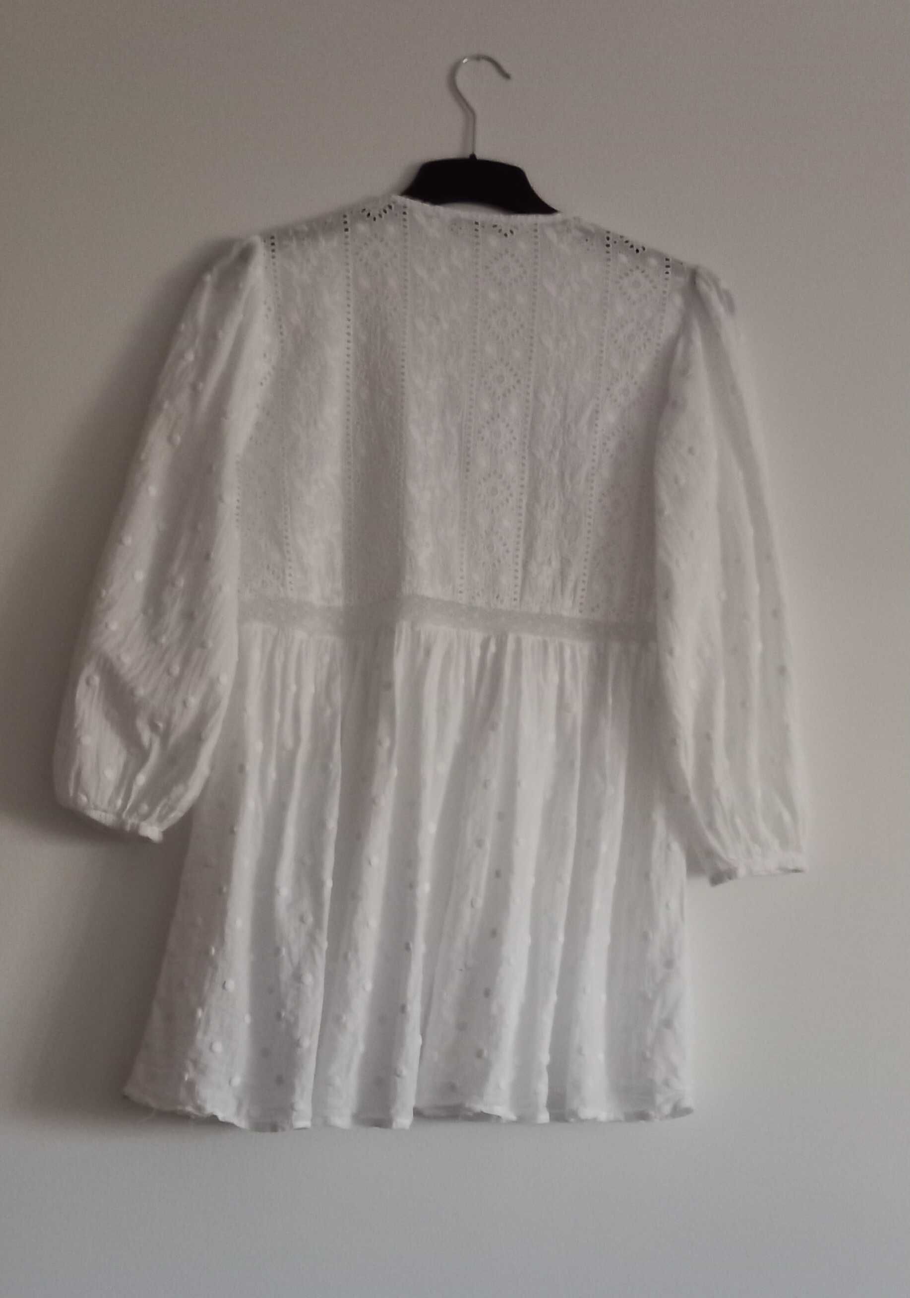 Vestido branco ZARA