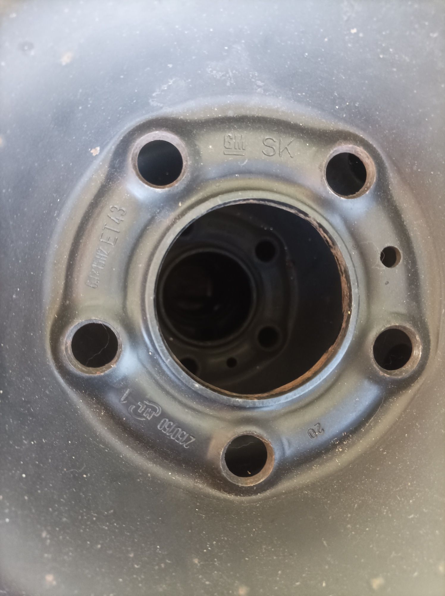 Диски Opel  6J15H2,   DIA 65.1,  PCD 5х110, 4шт.  ET43, оригінал, GM,
