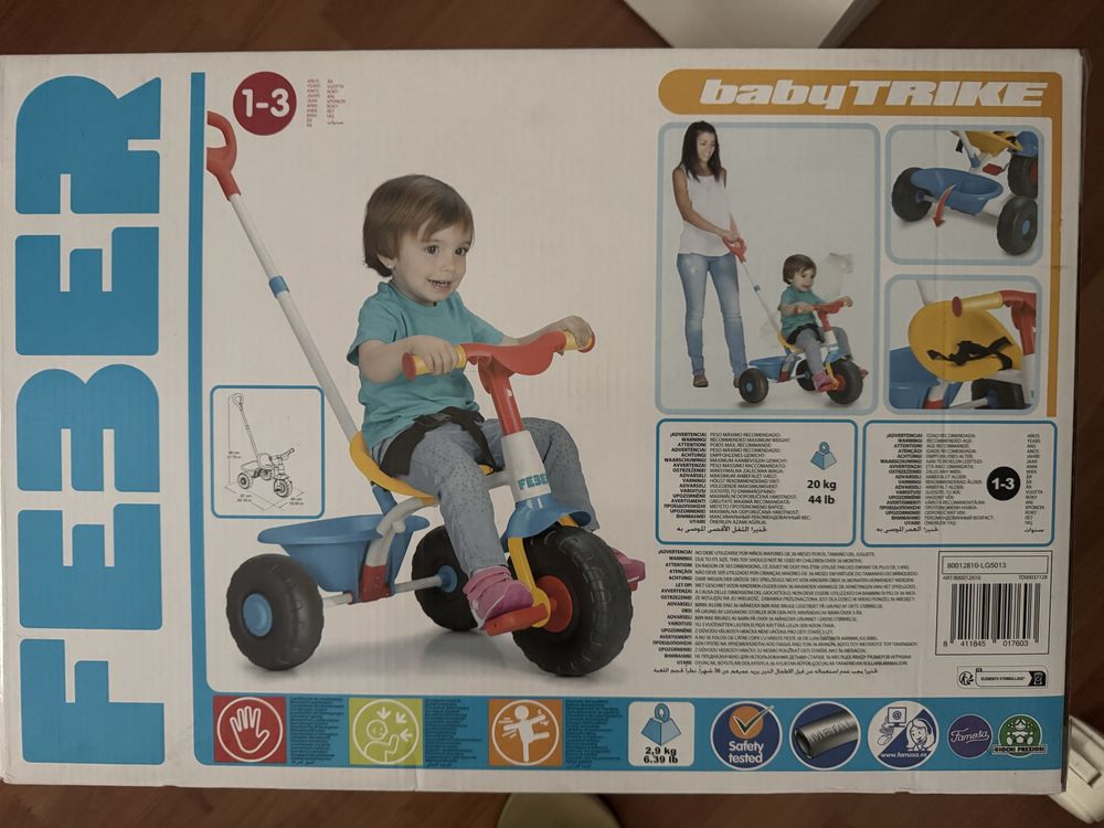 Triciclo baby tryke Feber