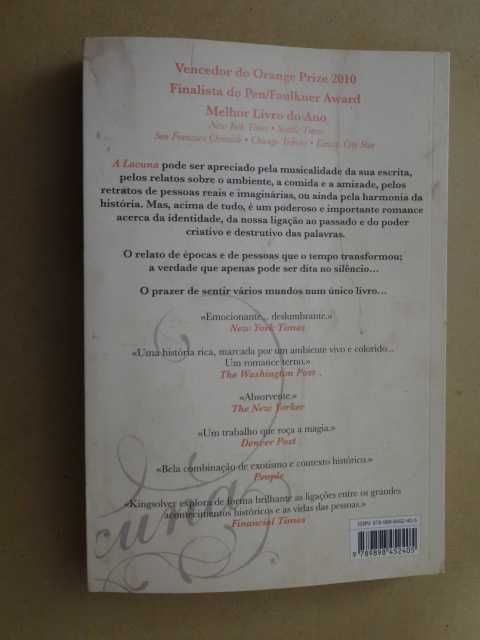 A Lacuna de Barbara Kingsolver - 1ª Edição