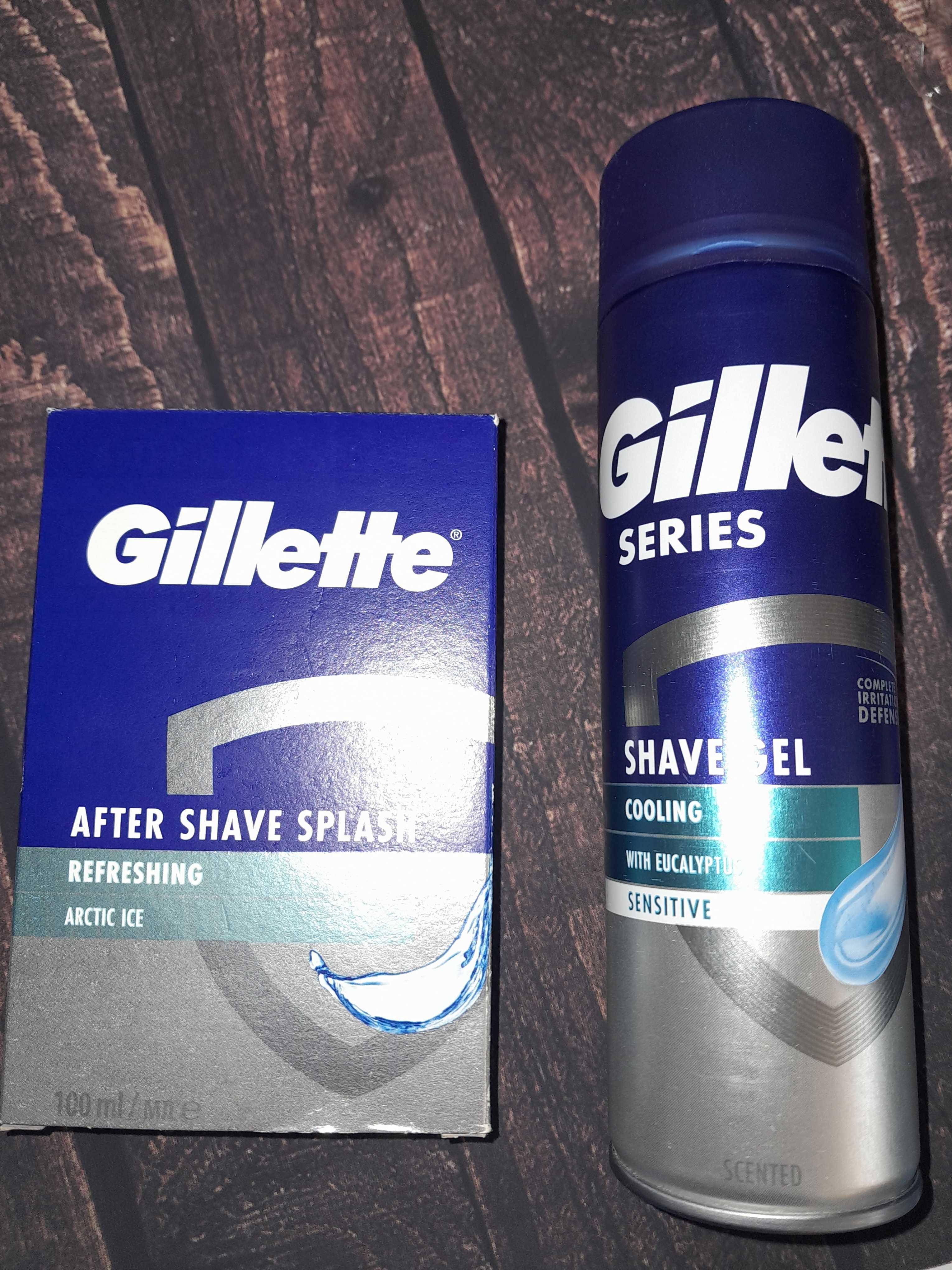 Gillette | Zestaw akcesori i kosmetyków do golenia | 12x wym. maszynka