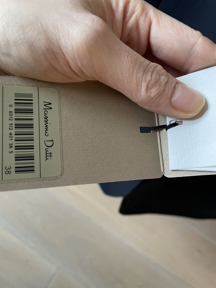 Marynarka Nowa Massimo Dutti rozm. 38 granatowa