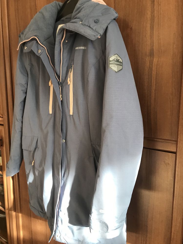Жіноча зимова довга куртка парка з капюшоном MERRELL розмір S