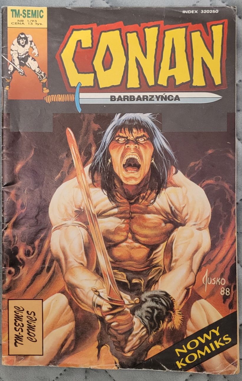 Komiks Conan Barbarzyńca 1/1993