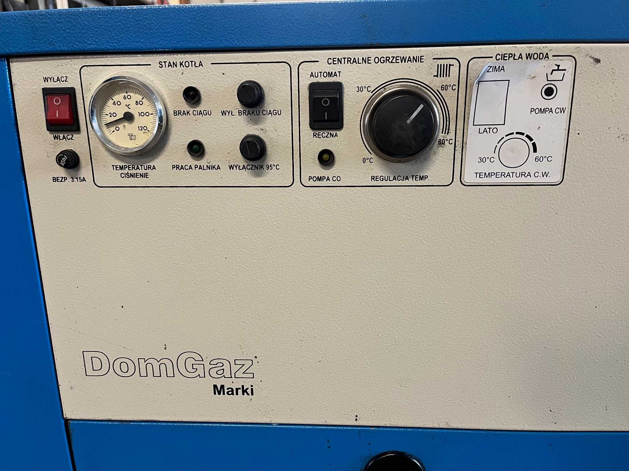 Kocioł grzewczy, gazowy, żeliwny, typ KGZ, DomGaz, moc 42kW