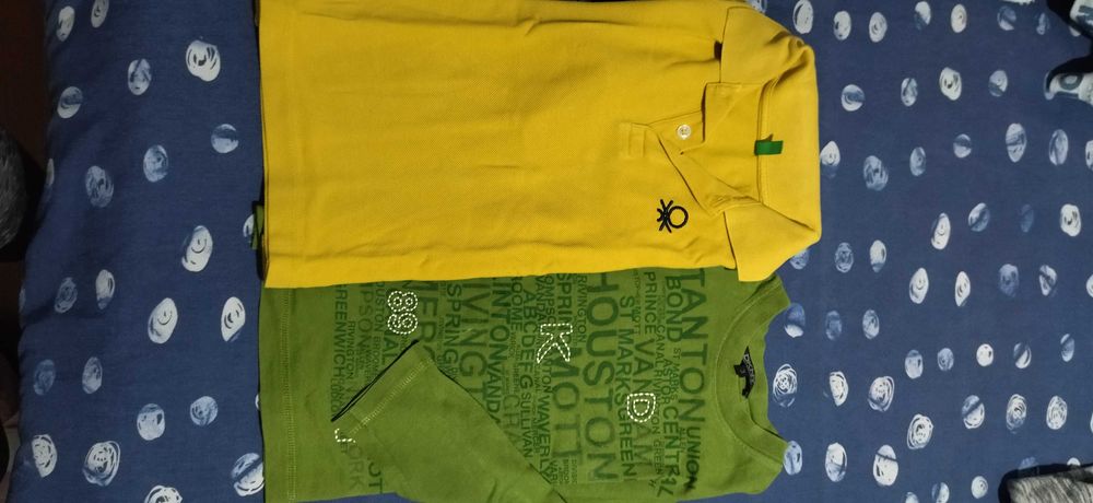 Polo benetton,  sweat tam. 2 anos