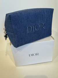 Dior косметичка джинсова