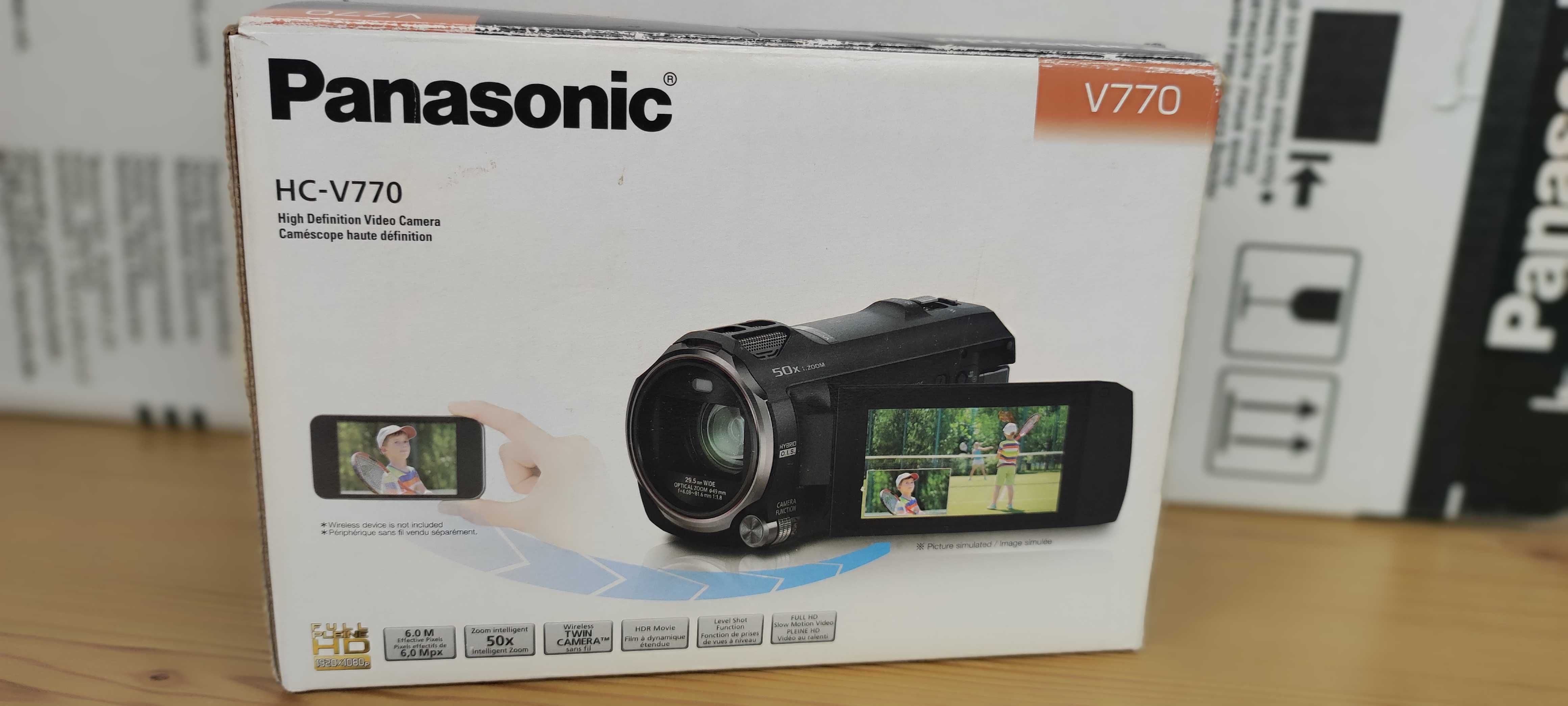 Відеокамера Panasonic HC-V770 Black (HC-V770EE-K).