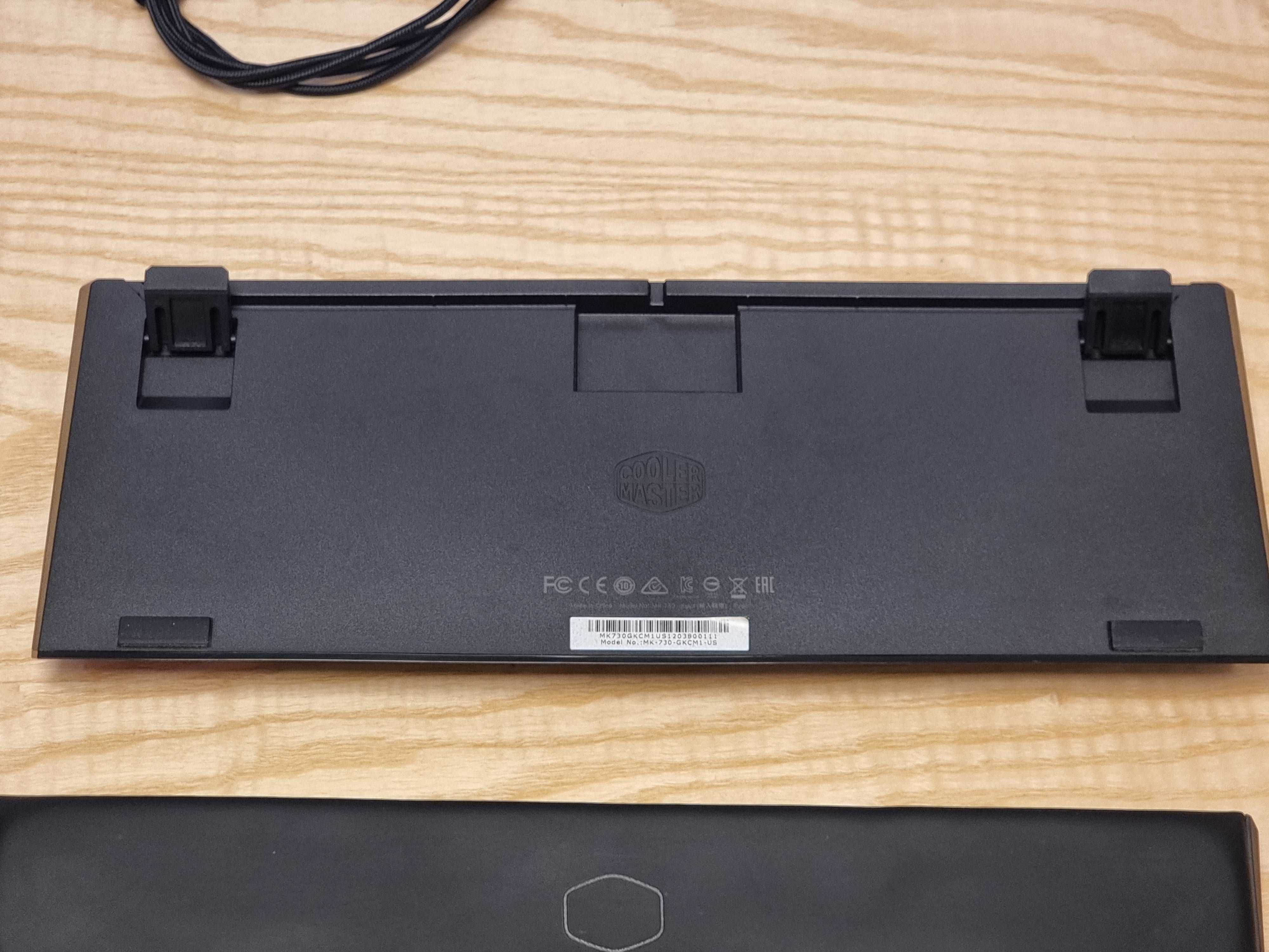 COOLER MASTER MASTKERKEYS MK 730 Cherry Brown klawiatura mechaniczna