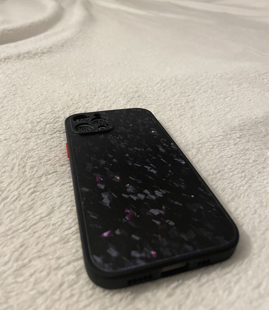 Кованый карбон чехол iphone 12 pro