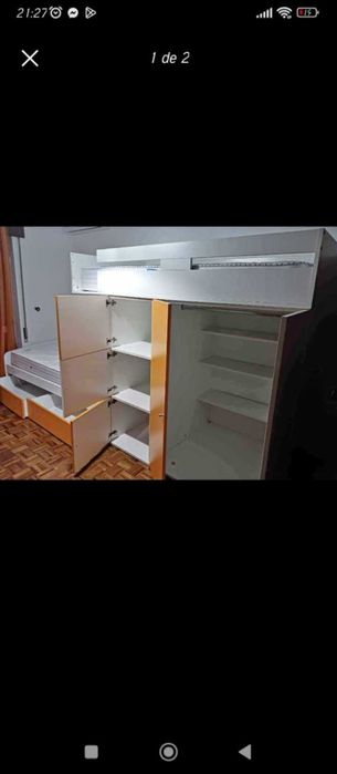 Beliche de criança com escada