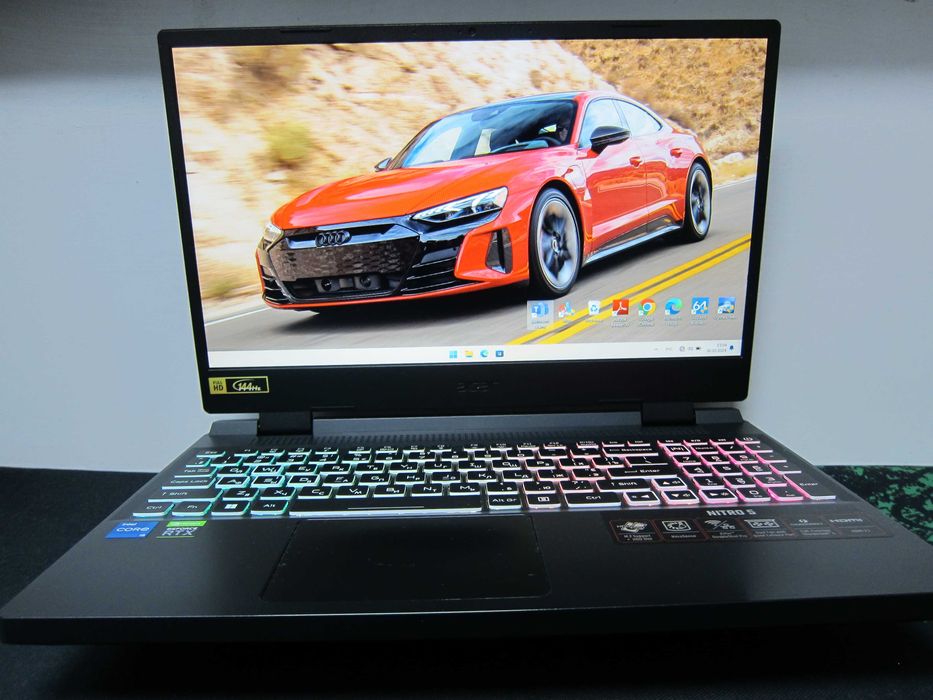 Nitro 5 8 ядер 16 потоков Intel i5 -12500H 4.50 Nvidia RTX 3050 Ti 4