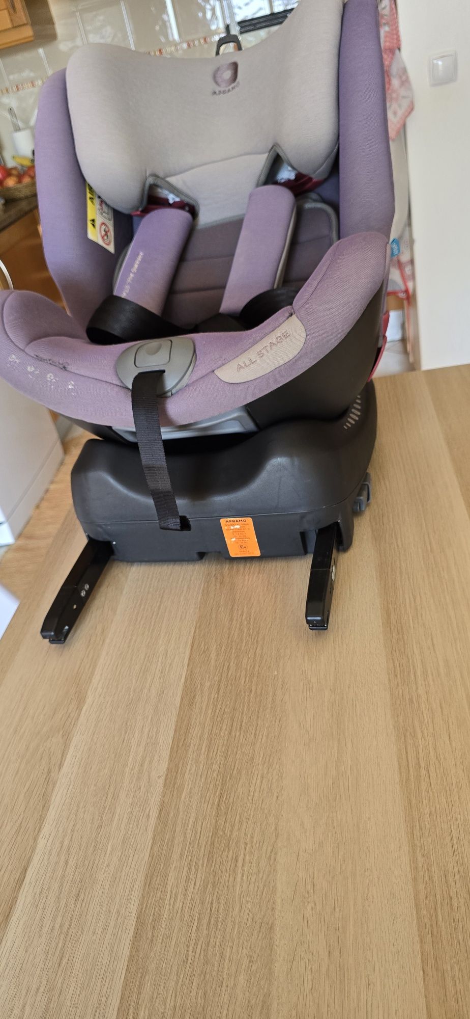 Cadeira 0/1/2/3 ISOFIX, Arnês e avisador de cinto