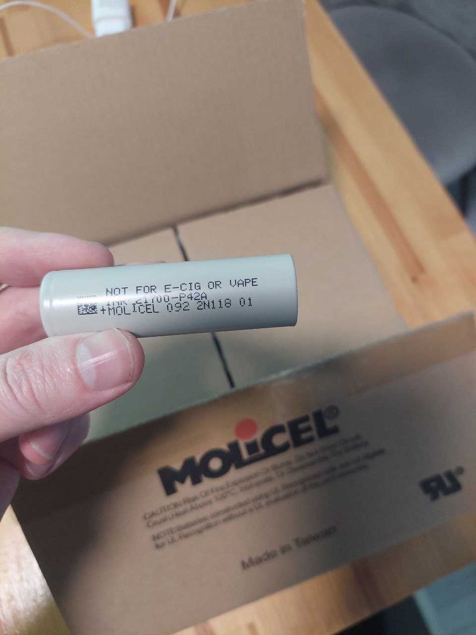 Акумулятор Molicel INR21700-P42A