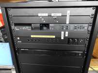 Wzmacniacz JBL CSMA280 Shure SM58 MXWANI4 Extron IN1604HD DA2HD 4K