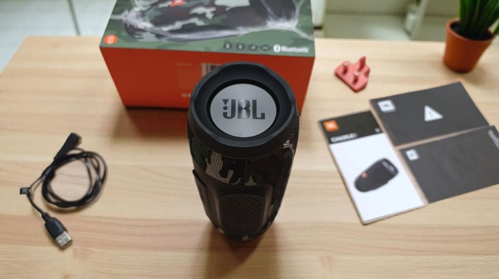 JBL Charge 3 oryginalny komplet