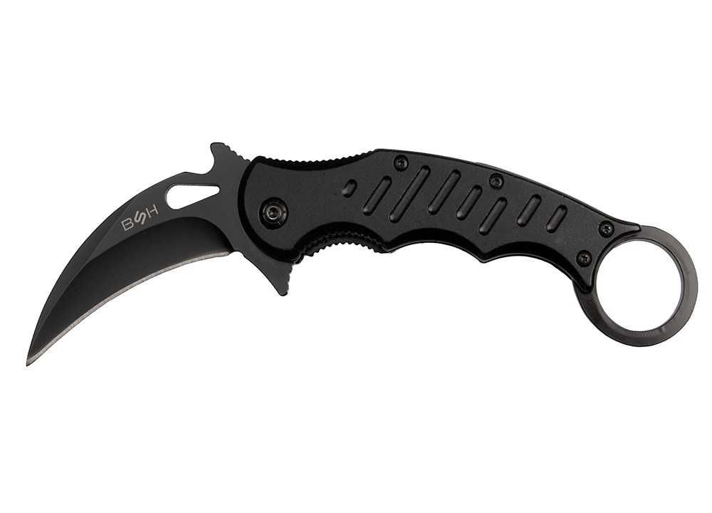 Nóż taktyczny sprężynowy karambit cs:go składany kosa counter N-059A