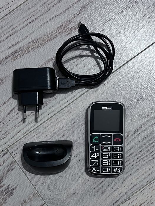 Prosty w obsłudze Maxcom Comfort MM426 SE Czarny