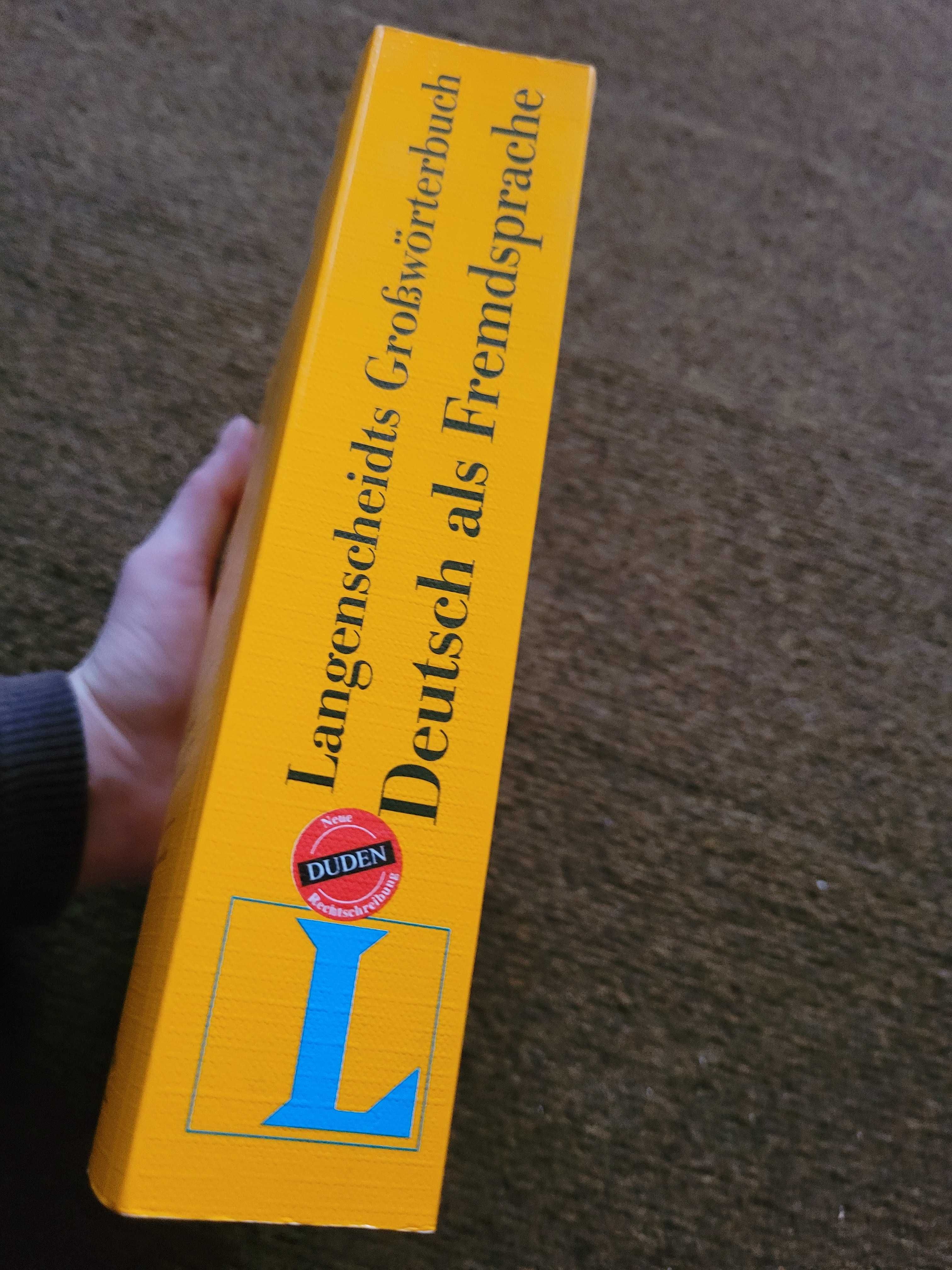 Duży słownik niemiecki Langenscheidts - Deutsch als Fremdsprache