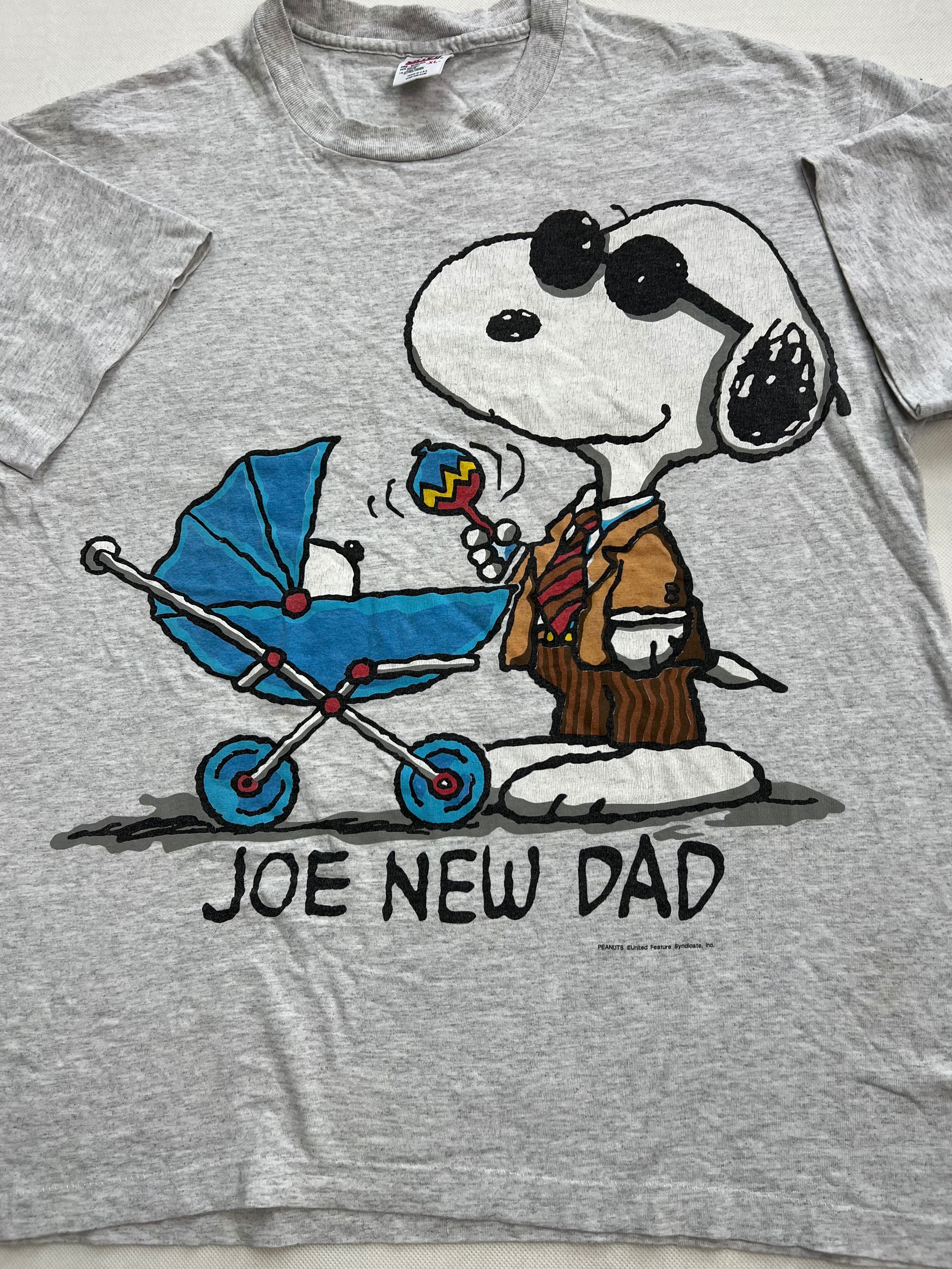 Koszulka Peanuts Joe New Dad vintage 90’s anvil