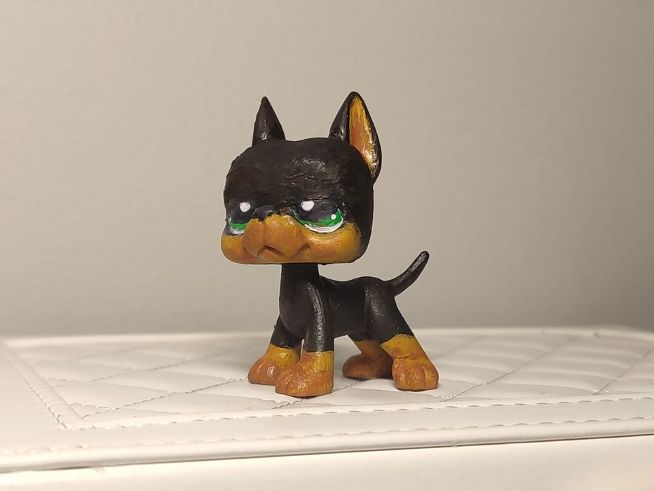 LPS dog niemiecki G2 custom made na zamówienie petshop