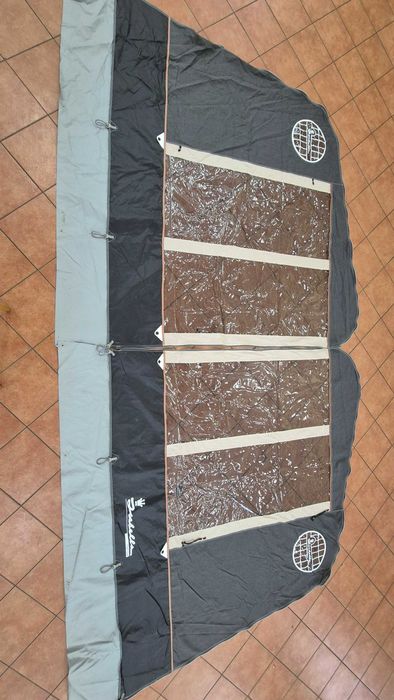 Przedsionek Isabella do kempingu przyczepa namiot 835cm-865cm Jak Nowy