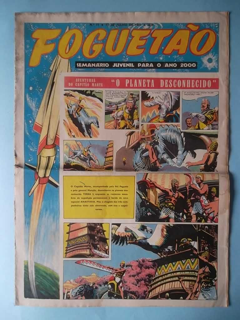 FOGUETÃO (1961) - Jornal de banda desenhada clássica