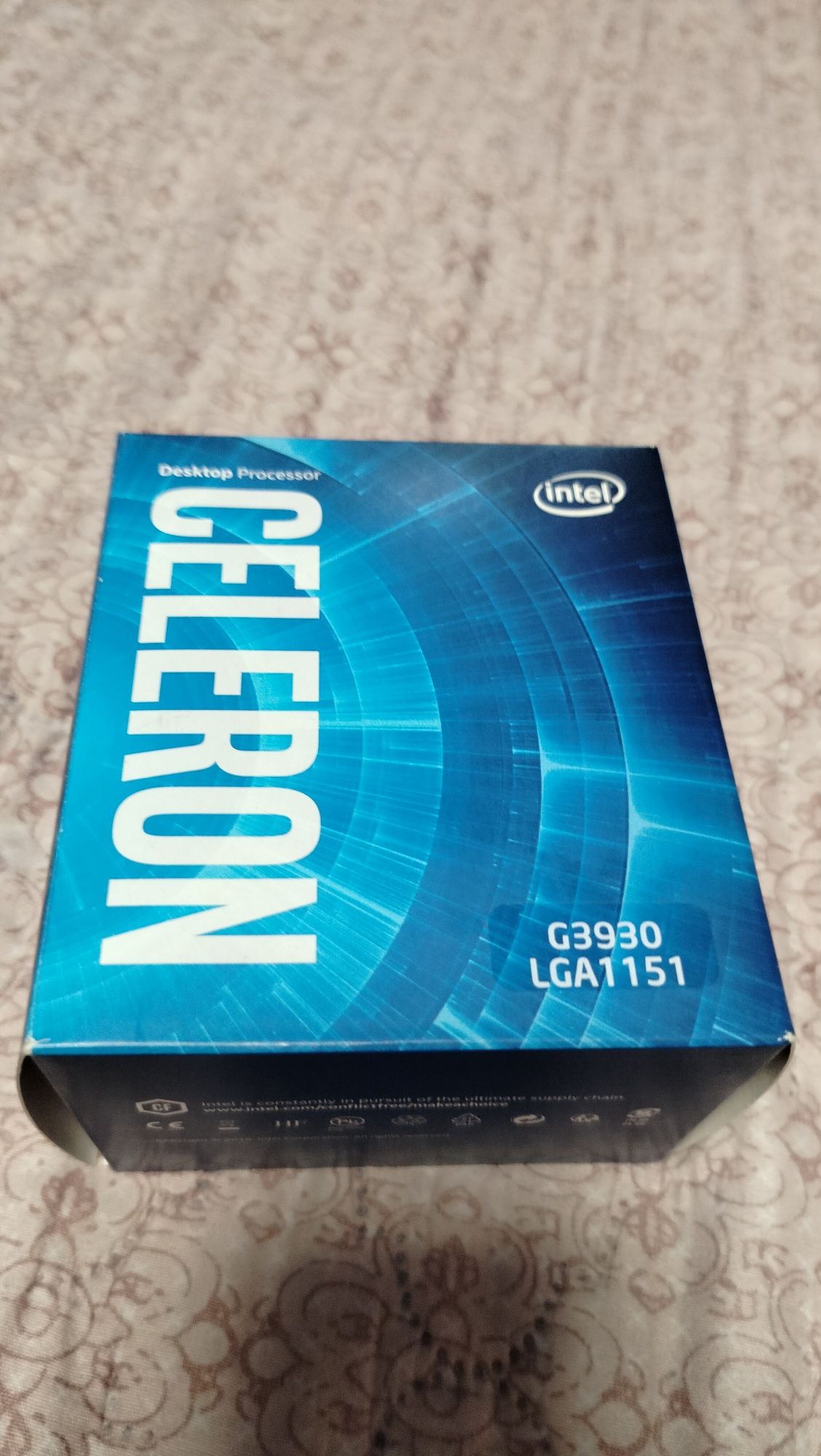 Processor Intel Celeron G3930, 2.9GHZ, 2 MB Cashe LGA1151