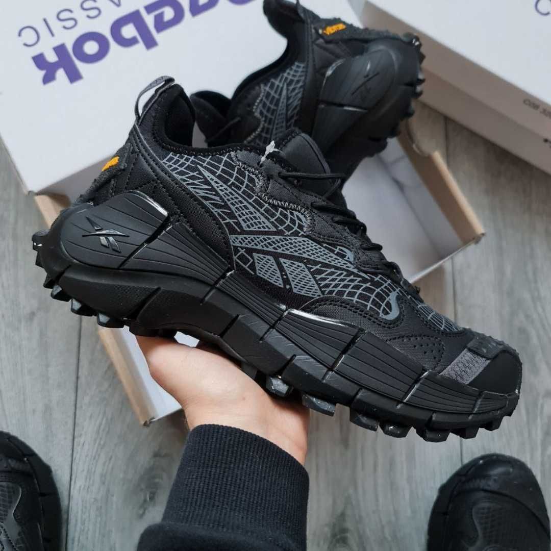 Чоловічі кросівки Reebok Zig Kinetica II Edge gore-tex Black/Gray