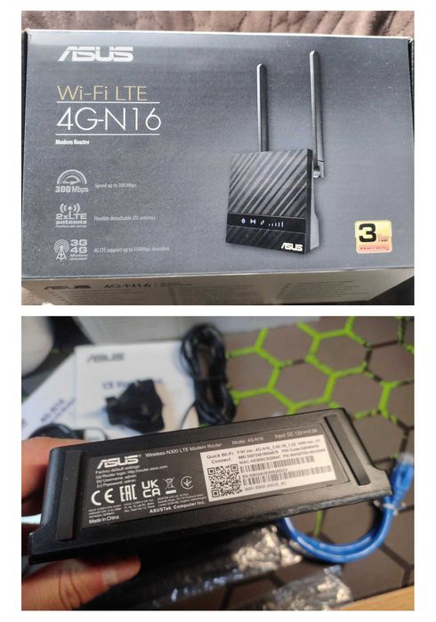 4G/LTE Роутер ASUS 4G-N16 ІДЕАЛ!