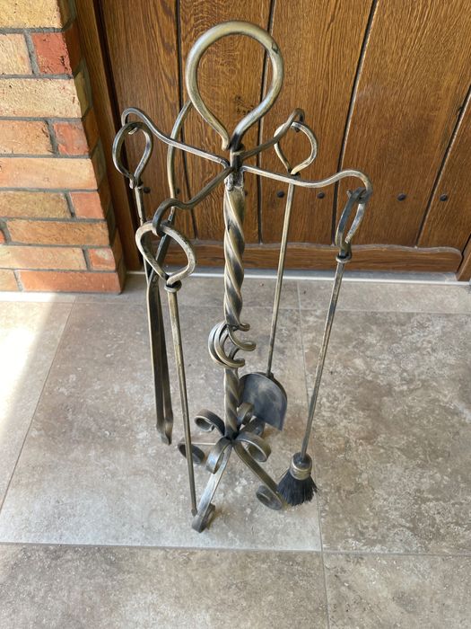 Zestaw pogrzebaczy do kominka