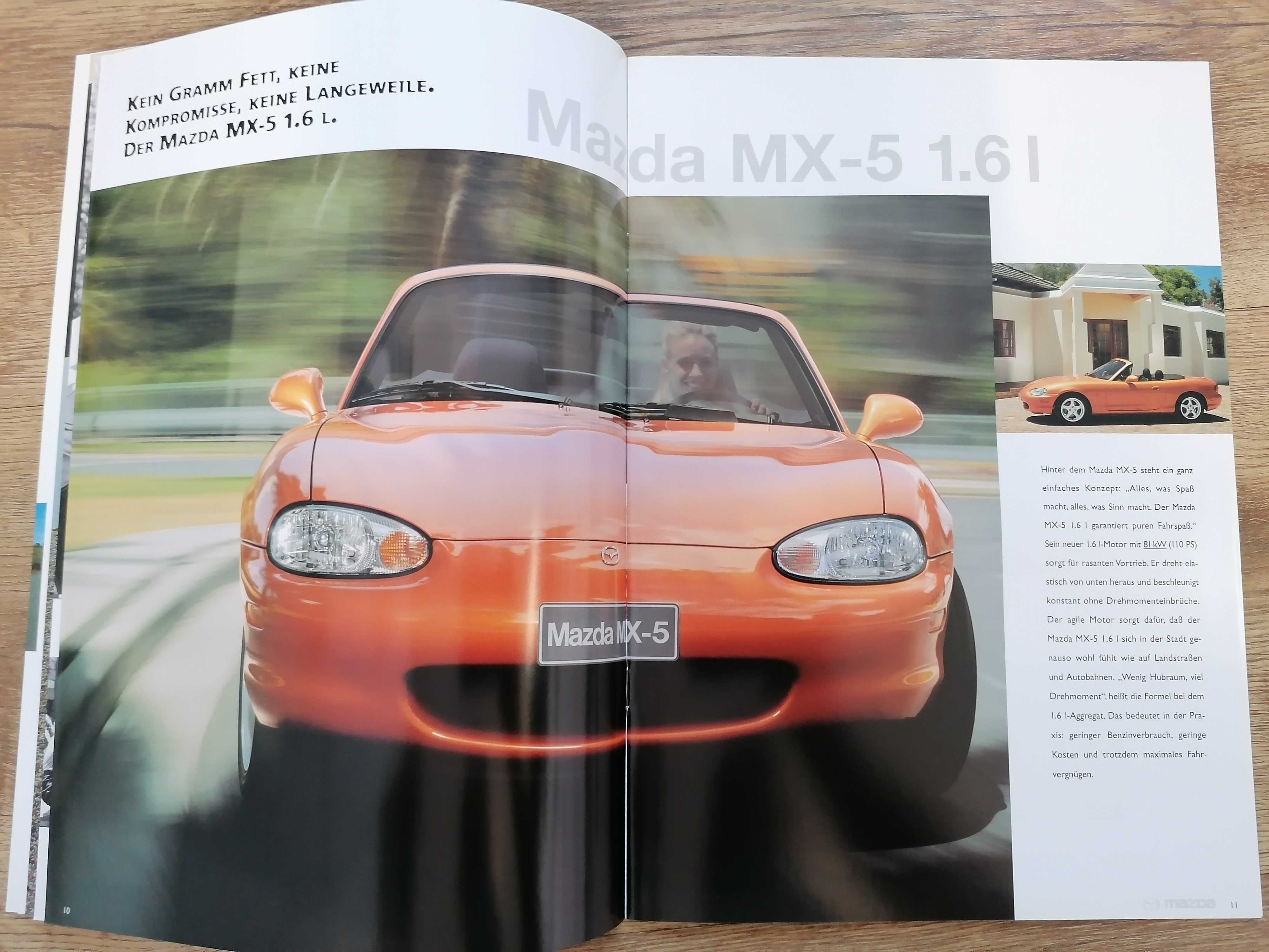 Prospekt Mazda MX 5