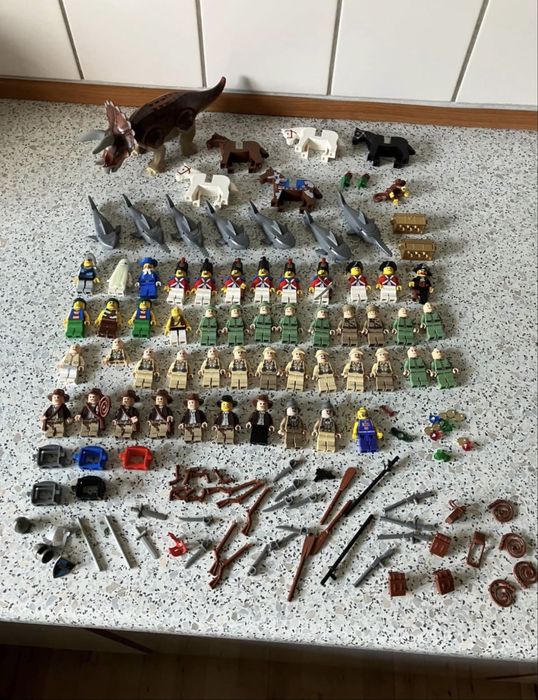 Lego Rzadkie Figurki (Indiana Jones, Piraci i inne)
