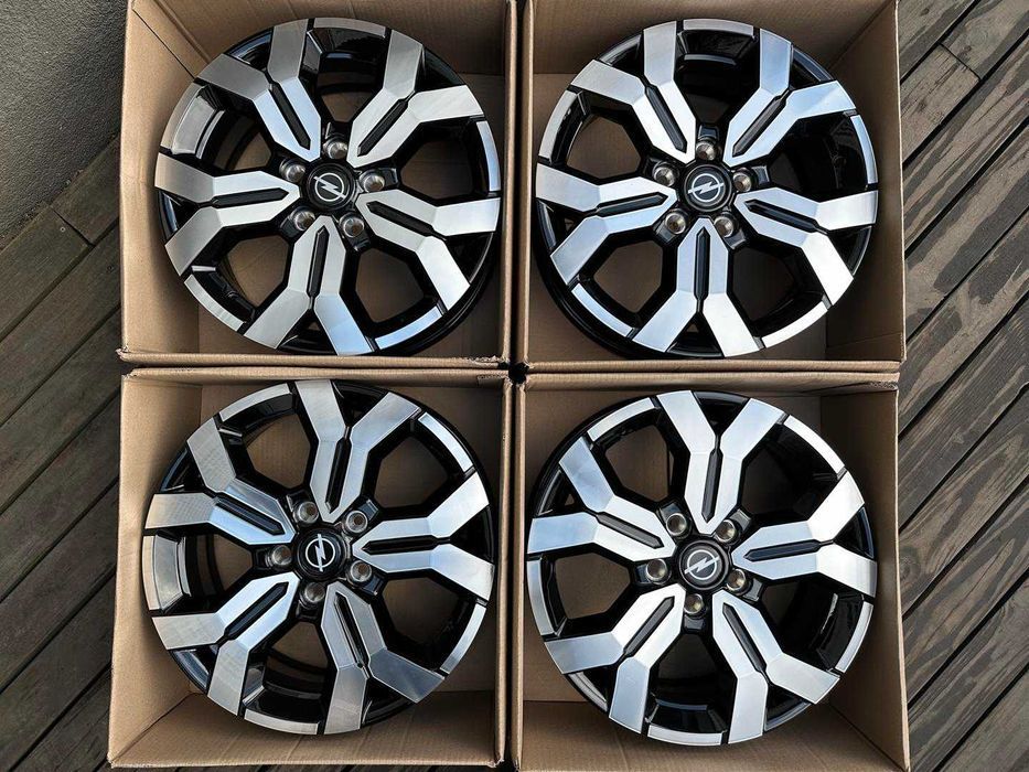 Felgi aluminiowe 17cali OPEL Vivaro 5x114,3 Et50 wzmacniane BUS nr7081