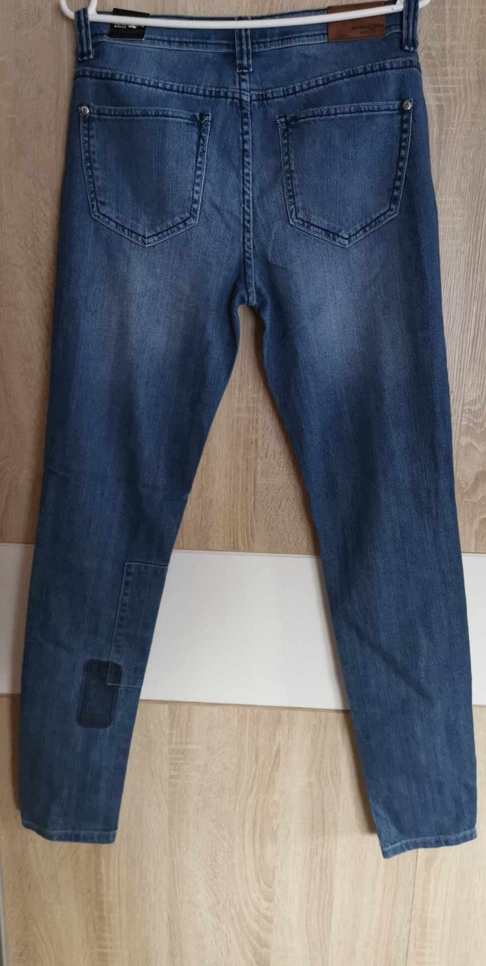 Spodnie jeans męskie