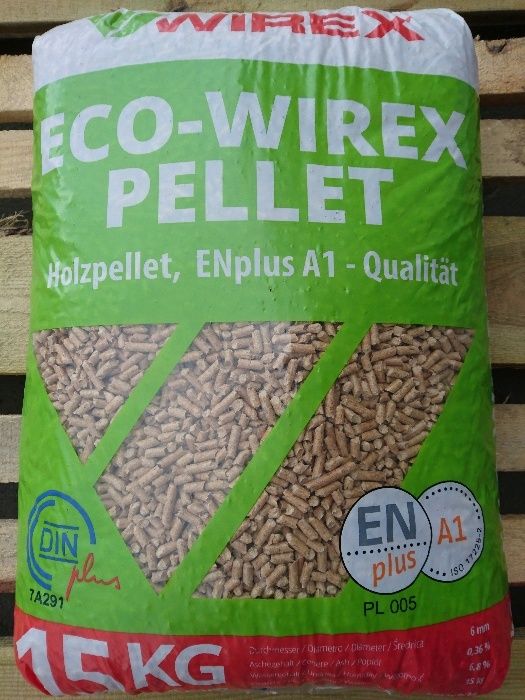 Pellet DIN plus,EN plusA1 Eco-Wirex