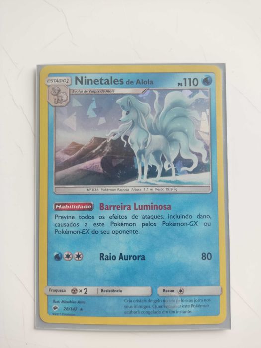 Pokemon TCG Burning Shadows Luminous Frost Theme EM PORTUGUÊS!