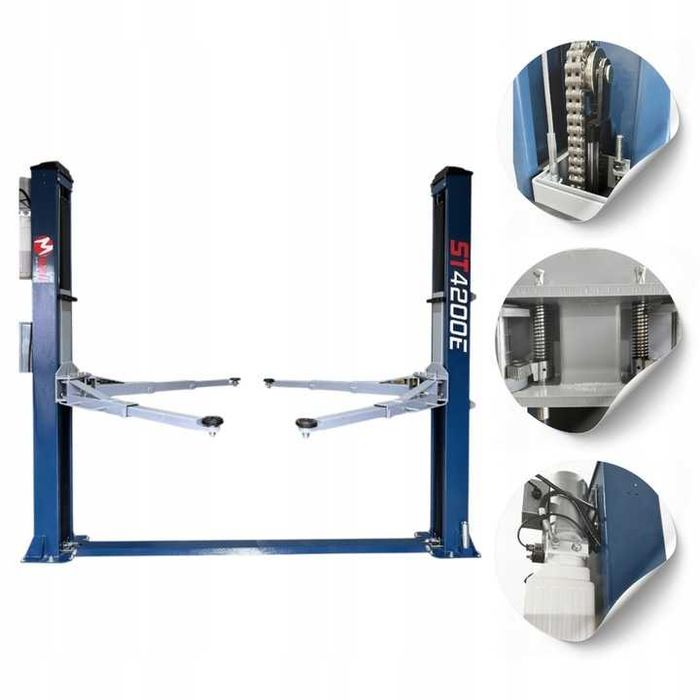 Podnośnik dwukolumnowy 4200KG 400V automatyczny ST4200E MellPro